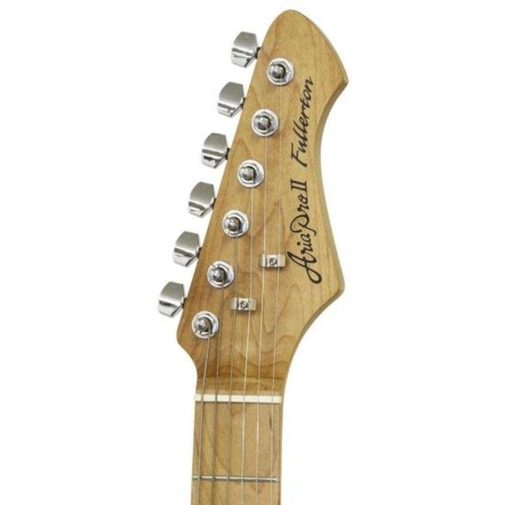 Guitarra Aria Pro Ii 714-mk2 Fullerton Marble White - 4