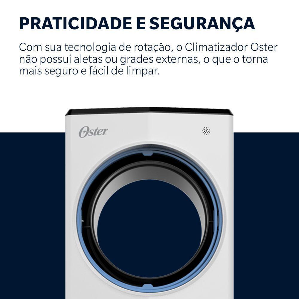 Climatizador De Ar Oster Portátil 4 Em 1 5,3L 110V - 5