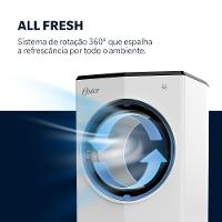 Climatizador De Ar Oster Portátil 4 Em 1 5,3L 110V - 2