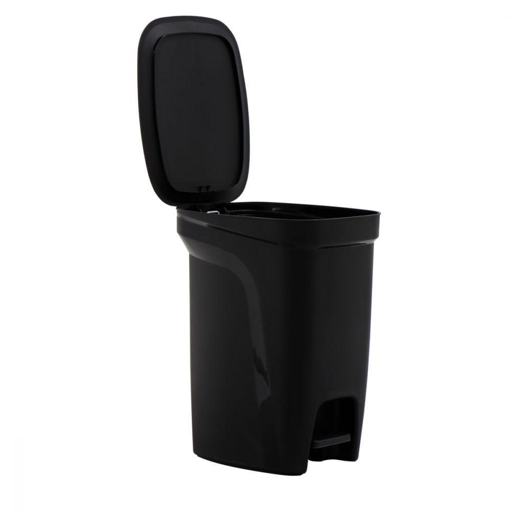 Lixeira Tramontina Compact em Polipropileno Preto 10L - 5