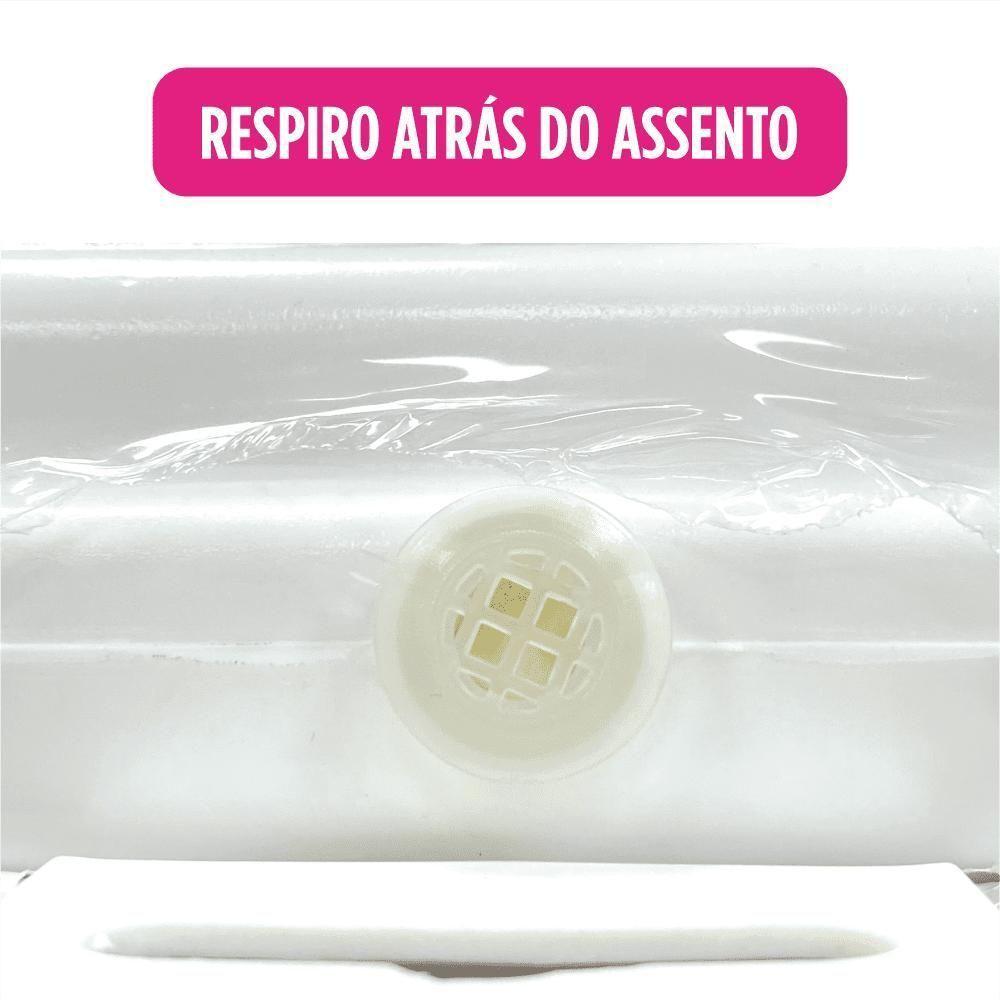 Assento Sanitário Almofadado Clássico Preto Atlas - 7