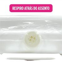 Assento Sanitário Almofadado Clássico Preto Atlas - 7