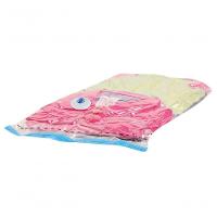 Kit De Saco A Vácuo Organizador 4 Médios 45x65cm Transparente Vac Bag Ordene + Bomba De Ar - 3