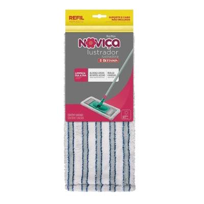Kit 3 Unidades Refil Mop Lustrador Em Lã Sintética Noviça Bettanin
