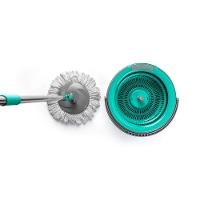 Kit Mop Twister De Microfibra Com Cabo E Balde 13l + 2 Refil Mop Twister Noviça Bettanin - 5