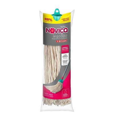 Kit 3 Refil Mop Esfregão Algodão Para Uso Interno Noviça Bettanin