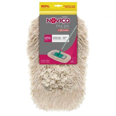 Refil Mop Tira Pó De Algodão Para Limpeza Diária Noviça Bettanin