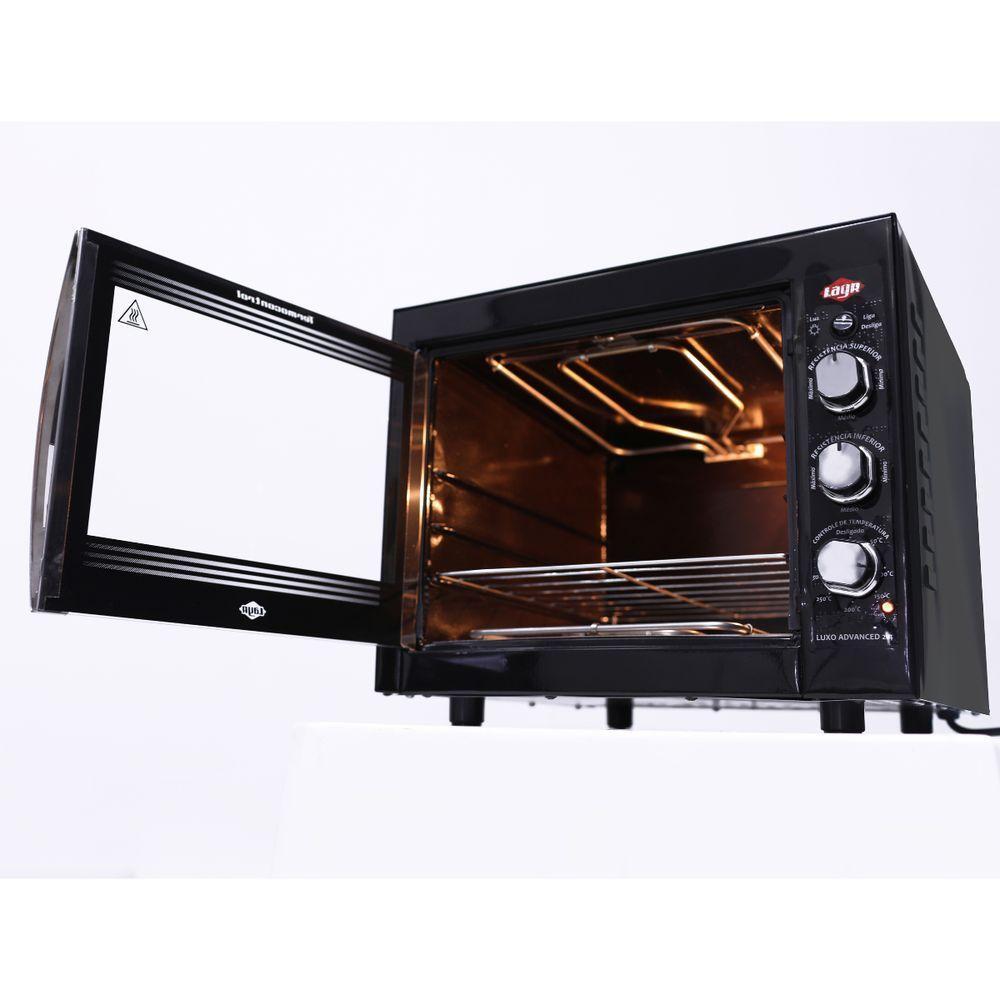 Forno Elétrico Luxo Black Advanced 2.4 Layr 46L 110V - 3