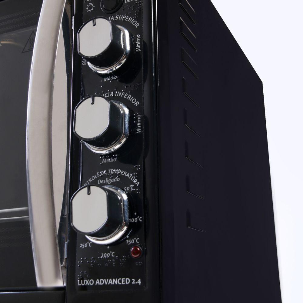 Forno Elétrico Luxo Black Advanced 2.4 Layr 46L 110V - 6