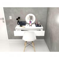 Penteadeira Suspensa 60cm Em Mdf Com Gaveta Telescópica - 6