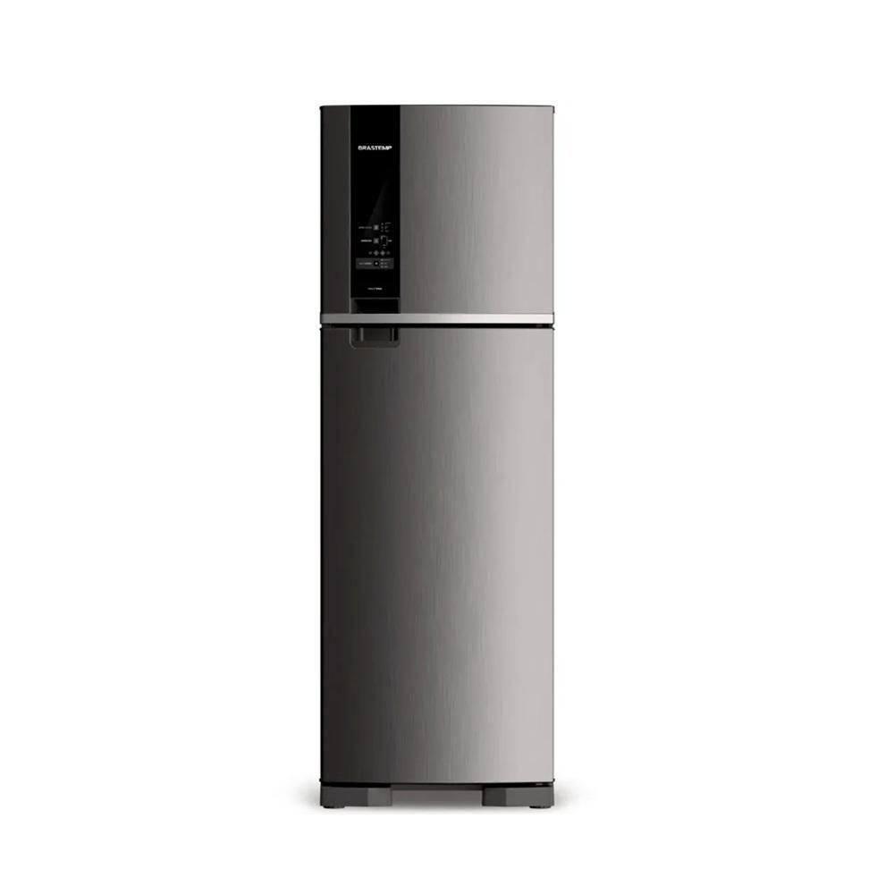 Geladeira Brastemp 400 Litros Frost Free Duplex Com Freezer Control Inox BRM54JKBNA 220V - 1
