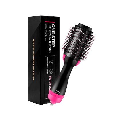 Escova Secadora Modeladora Profissional Potente 3 Em 1 - 110 V One Step