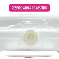 Assento Sanitário Almofadado Clássico Branco Atlas - 7