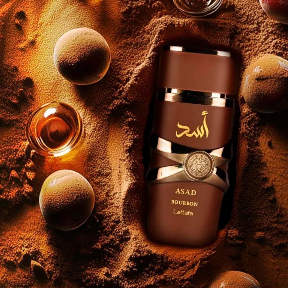 Perfume Asad Bourbon Lattafa Edp Masculino 100ml - 3