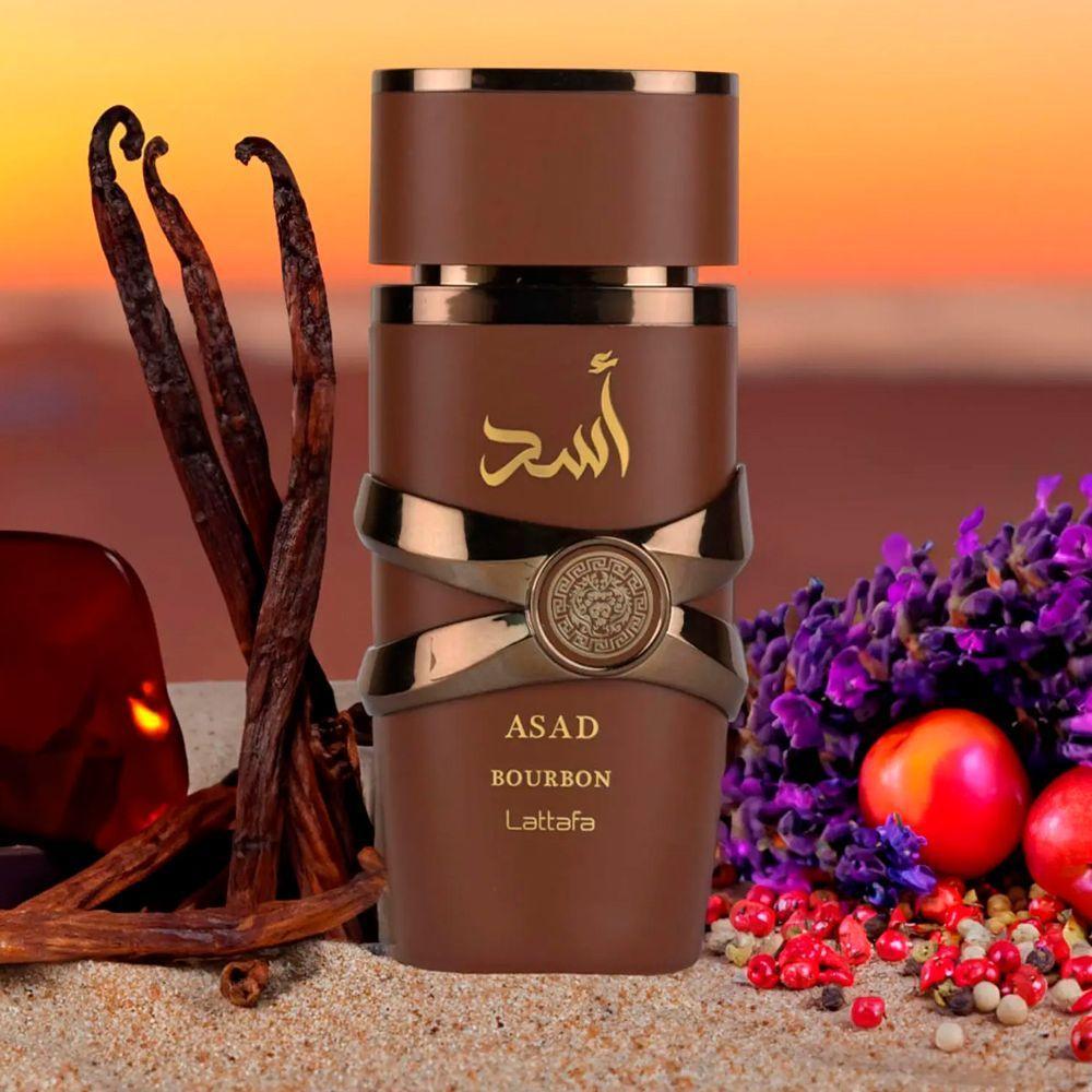 Perfume Asad Bourbon Lattafa Edp Masculino 100ml - 4