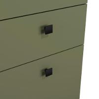 Balcão 3 Gavetas Kappesberg Pixel Canela/verde Frevo 40cm - 2