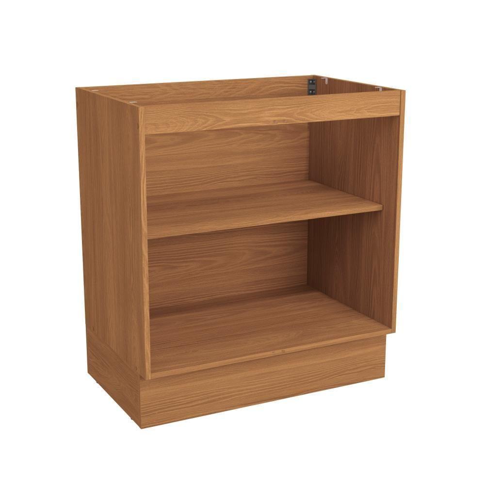 Balcão Kappesberg Pixel 2 Portas Canela/cinza Sagrado 80cm - 4