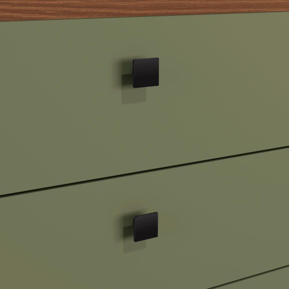 Balcão 3 Gavetas Kappesberg Pixel Canela/verde Frevo 60cm - 5