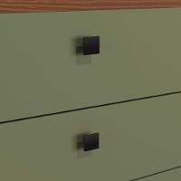 Balcão 3 Gavetas Kappesberg Pixel Canela/verde Frevo 60cm - 5