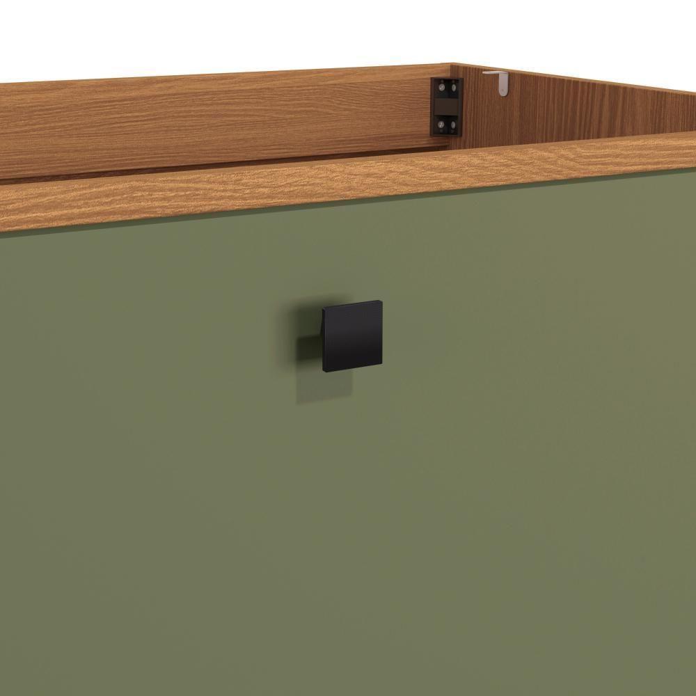 Balcão 2 Gavetas Kappesberg Pixel Canela/verde Frevo 80cm - 5