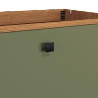 Balcão 2 Gavetas Kappesberg Pixel Canela/verde Frevo 80cm - 5