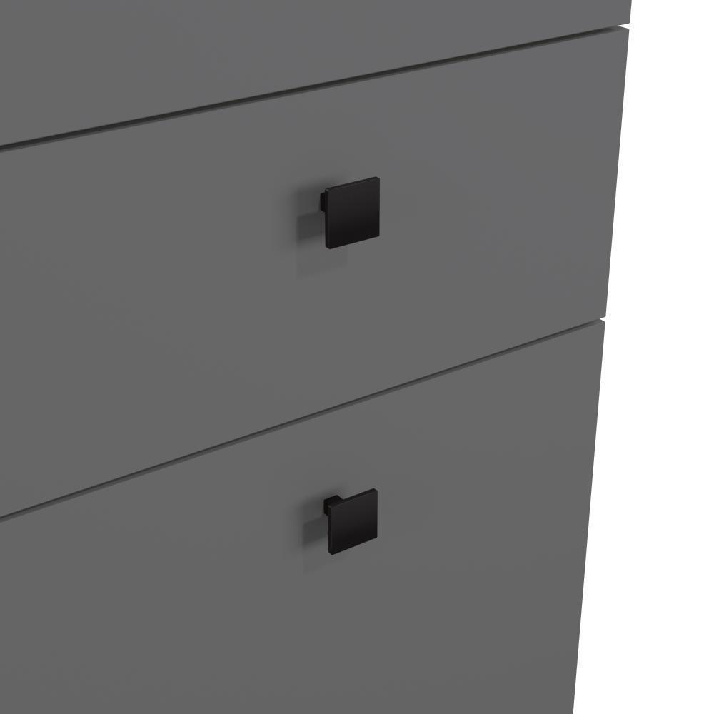 Balcão 3 Gavetas Kappesberg Pixel Canela/cinza Sagrado 40cm - 6