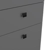 Balcão 3 Gavetas Kappesberg Pixel Canela/cinza Sagrado 40cm - 6