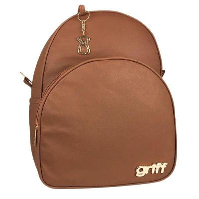 Mochila Maternidade Baby Classic Deluxe Caramelo