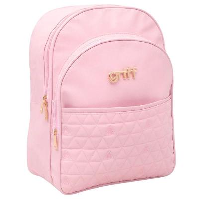 Mochila Maternidade Triângulo Baby Premium Rosa