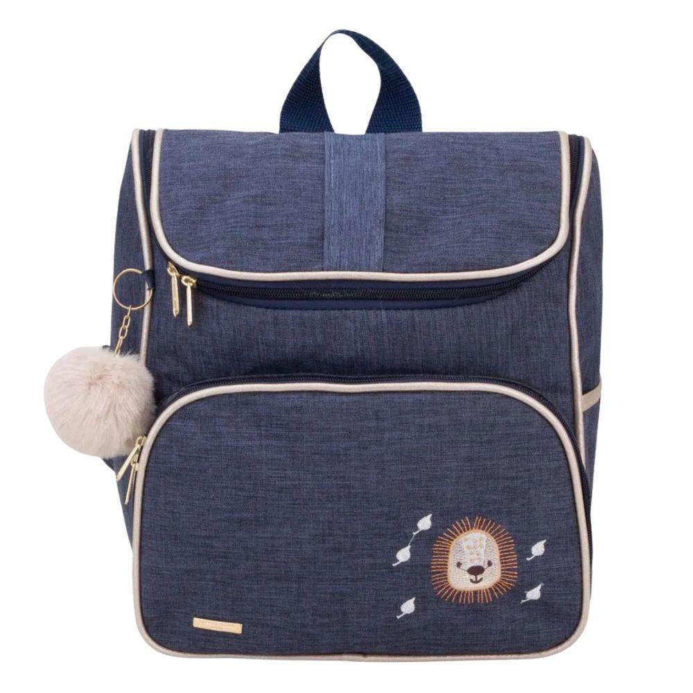 Kit Bolsas Maternidade Espera Feliz Garden Azul Marinho - 3