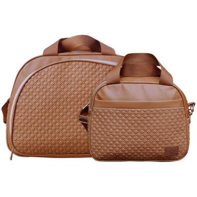 Kit Bolsas Maternidade Baby Classic Elegance Caramelo