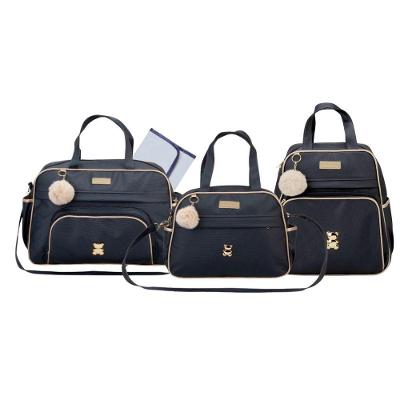 Kit Bolsas Maternidade Espera Feliz Petit Preto