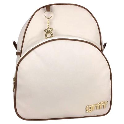 Mochila Maternidade Baby Classic Deluxe Bege
