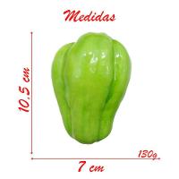 Kit Decoração Legumes Artificiais Isopor E Cesta Rose Inox - 9