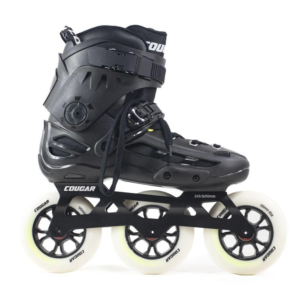 Patins Inline Cougar Mzs513 110mm Abec-9 37-38 - 2