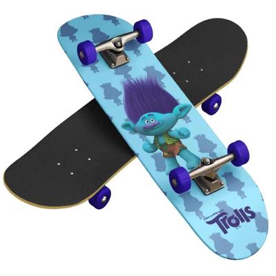 Skate Infantil Trolls Dreamworks Rosa Ou Azul Azul