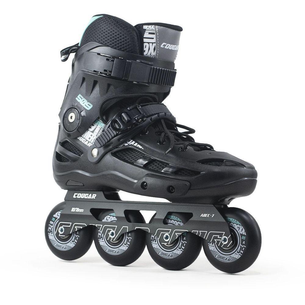 Patins Inline Cougar Mzs509c Abec-9 Rockeado / Flat 41 - 2