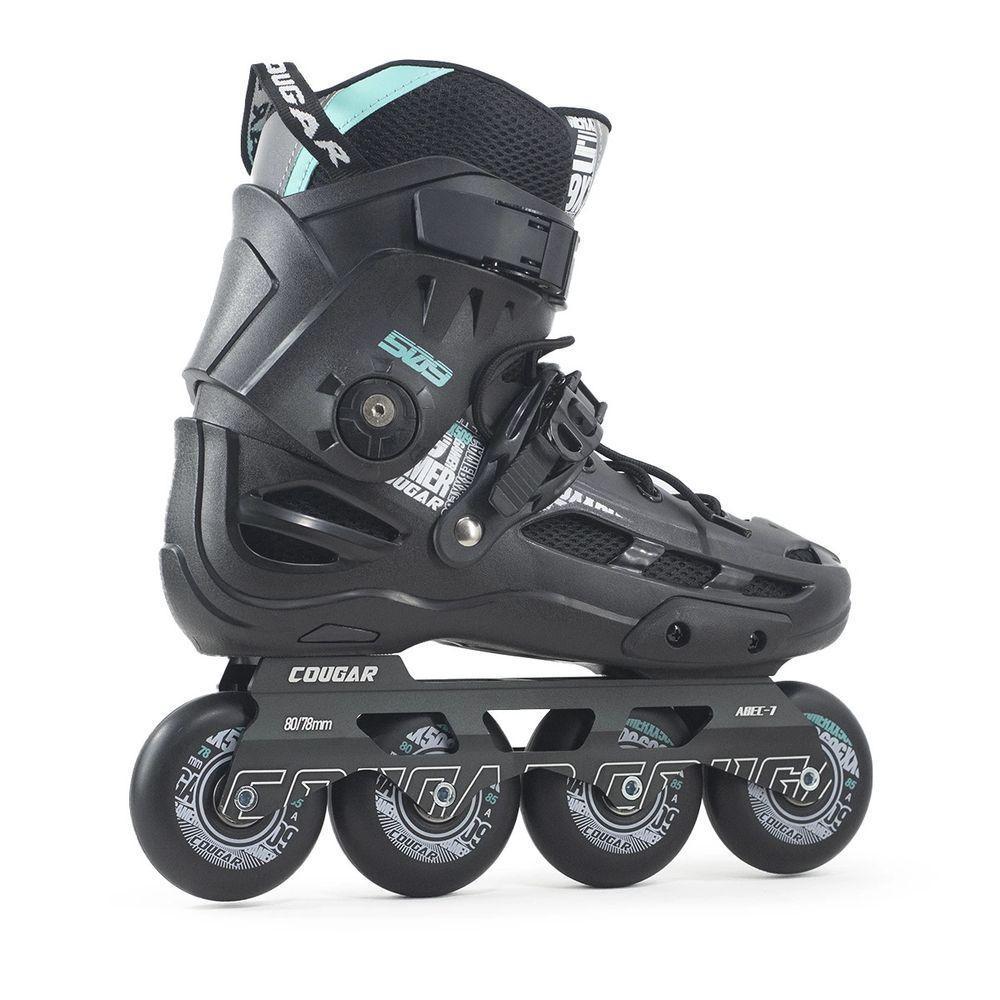 Patins Inline Cougar Mzs509c Abec-9 Rockeado / Flat 41 - 4