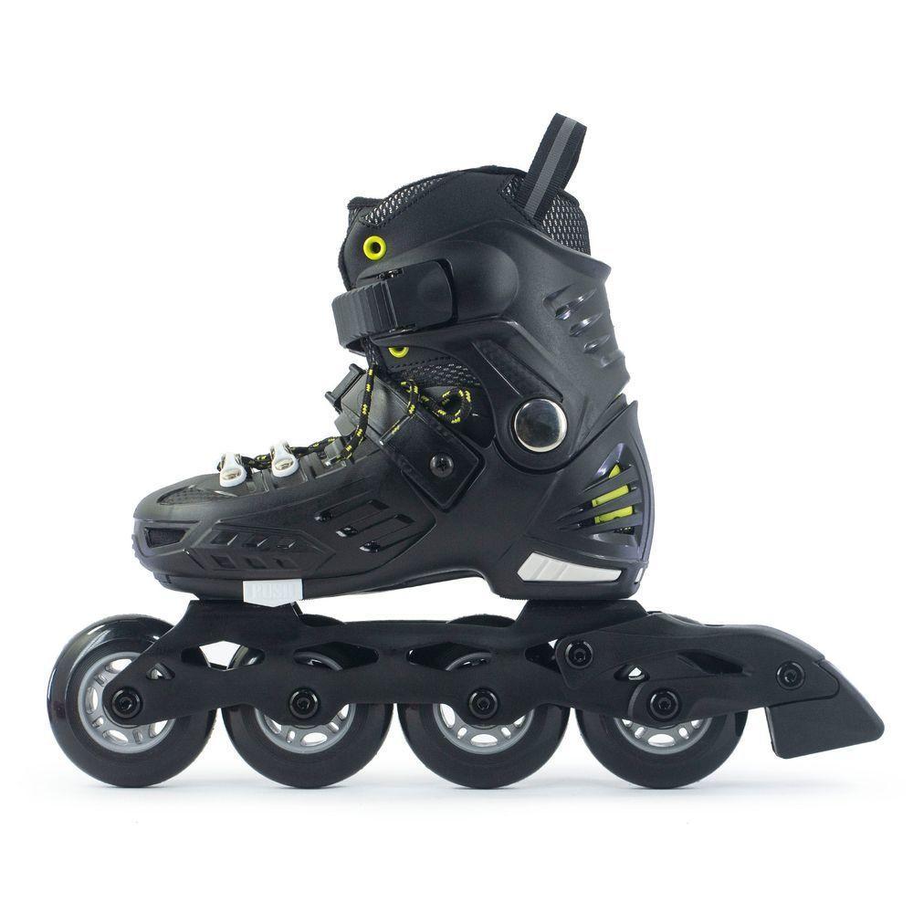 Patins Infantil Profissional Fila Nrk Junior Abec7 P 26 Ao 29 Preto - 3
