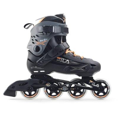 Patins Fila Houdini Profissional Cinza Salmão 80mm Abec 7 38