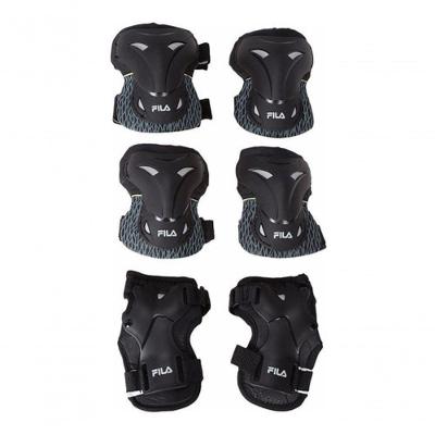 Kit De Proteção Fila - Patins, Skate, Patinete Bike Fitness Xg