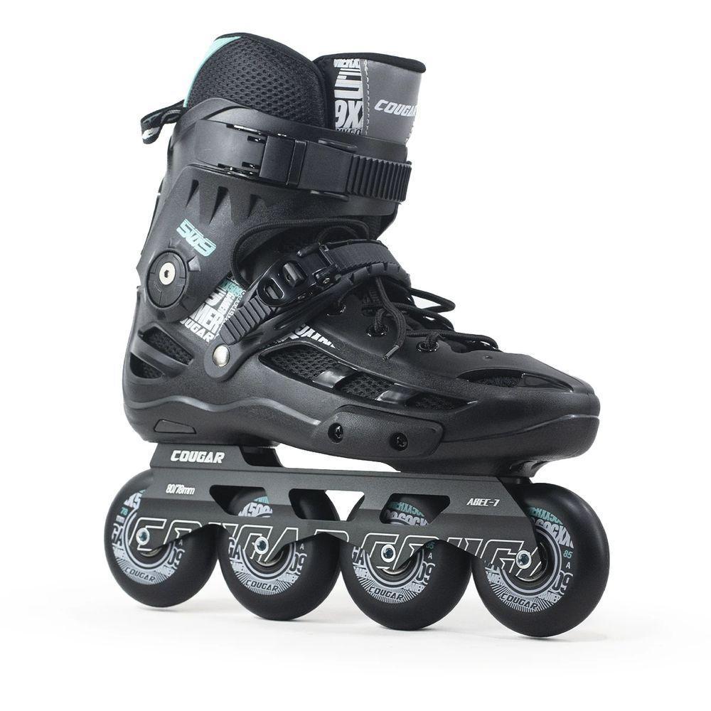 Patins Inline Cougar Mzs509c Abec-9 Rockeado / Flat 38 - 1