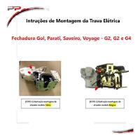 Fechadura Porta Dianteira Direita Gol G2, G3 E G4 4 Pts - 5