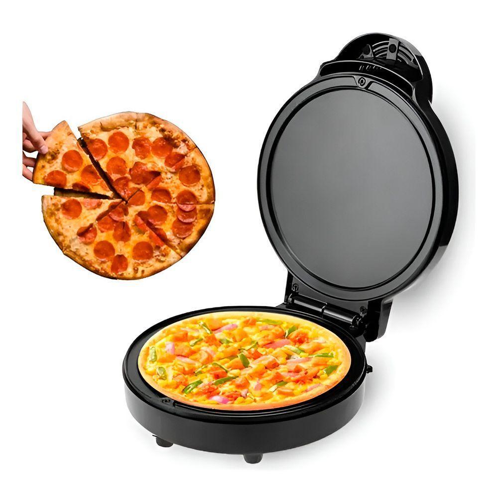 Máquina Mini Forno Elétrico Redondo Pizza Ovo Torta 220V - 5