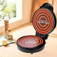 Máquina Mini Forno Elétrico Redondo Pizza Ovo Torta 220V