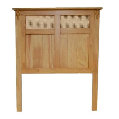 Cabeceira De Cama Com Rattan Garapa - Solteiro - 88 Cm
