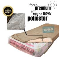 Capa Colchão Solteiro Impermeável Hospitalar Com Zíper - Bege 78x188x20cm - 2