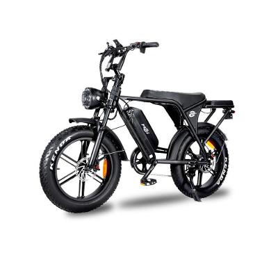 Bicicleta Elétrica V8 1000w Aro 20 Com 1 Bateria 15ah 48v