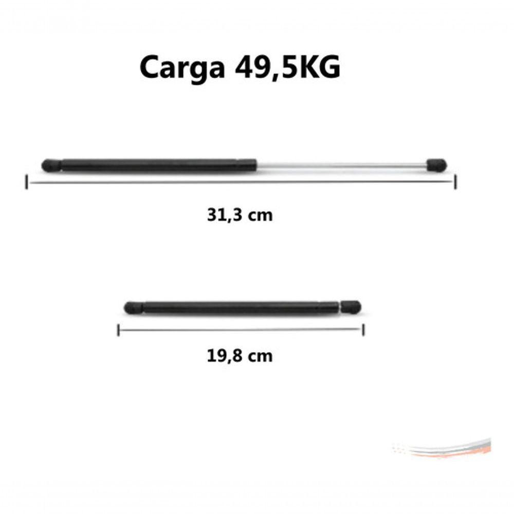 Amortecedor Mola Gás Tampa Porta-malas C4 Pallas 06 A 13 - 2