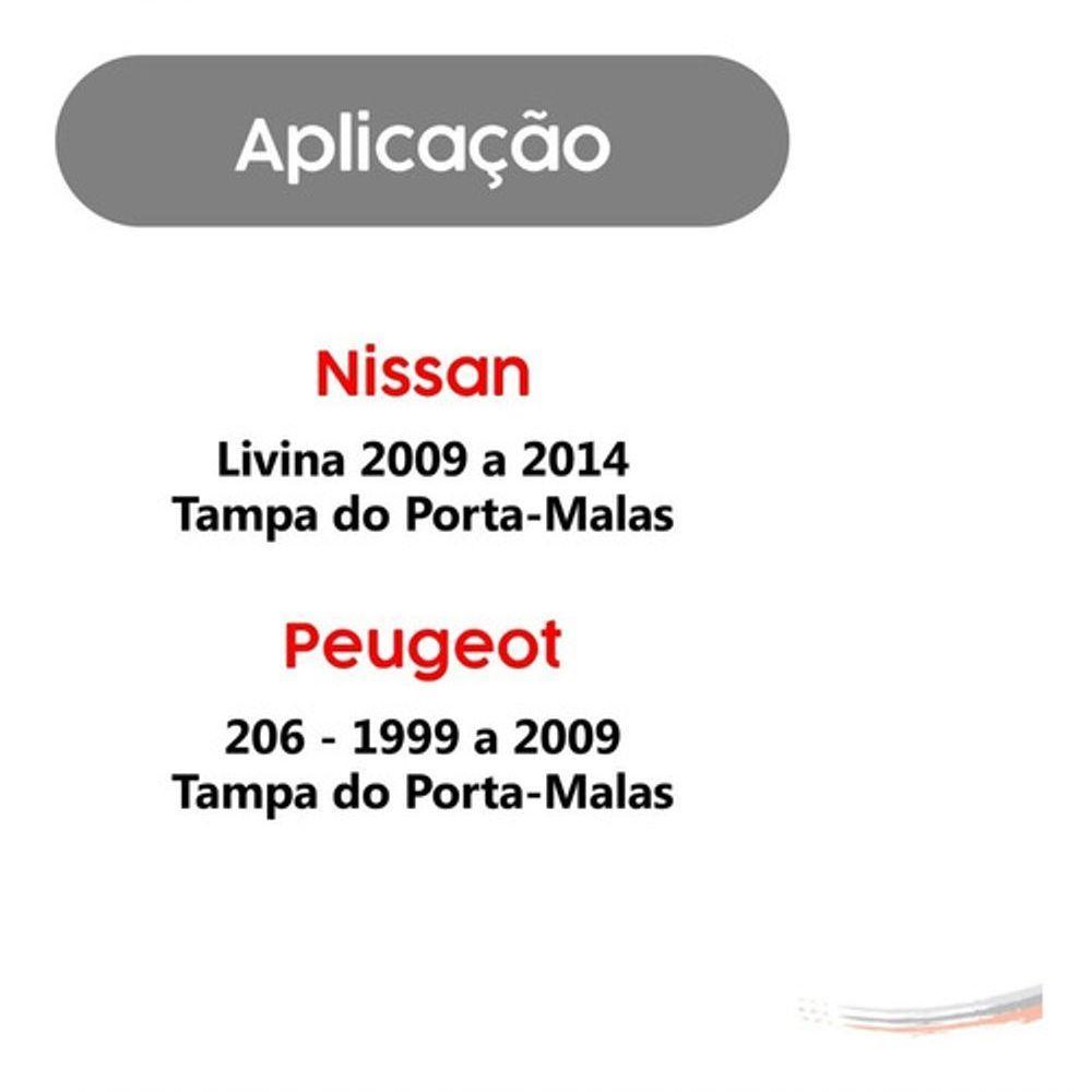 Amortecedor Mola Gás Tampa Porta-malas Livina 09 A 14 - 3
